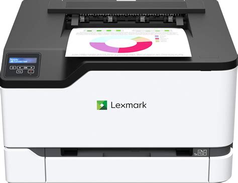 Lexmark C3326dw Color Laser Printer With Wireless Capabilities Standard Two Sided Printing Two