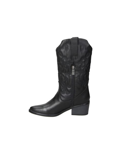 Botas para mujer con tacón Mustang MTNG 51964 en negro