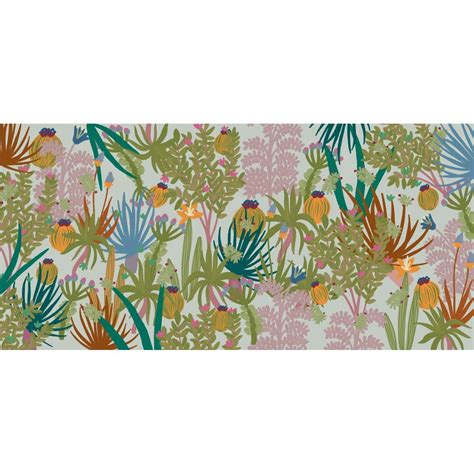 Panoramic Wallpaper Cactus Jungle Zo Jiquel Collection Acte Deco