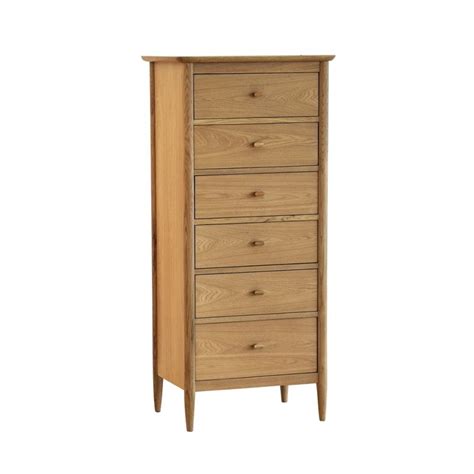 Ercol Teramo 6 Drawer Tall Chest Glasswells