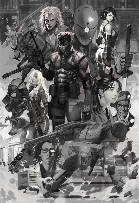 Artstation Mgs Ham Sung Choul Braveking Metal Gear Solid Metal