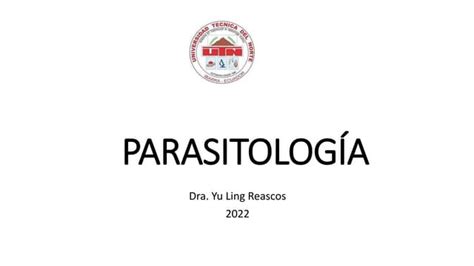 Clase 2 Generalidades ParasitologÍa Okpptx