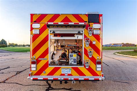 View Truck Muskegon Twp MI Spencer Fire Trucks