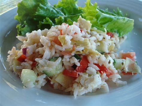 Greek Rice Salad Recipe Genius Kitchen