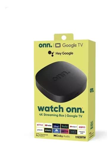 Convertidor Smart Tv Onn Android K Chromecast Certificado Env O Gratis