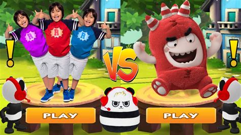 Tag With Ryan Vs Oddbods Turbo Run All Characters Unlocked Combo