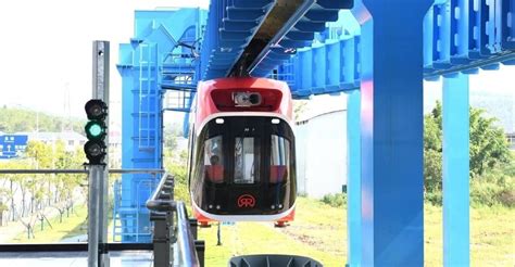 China Builds Worlds First Sky Train That Uses Permanent Magnets To