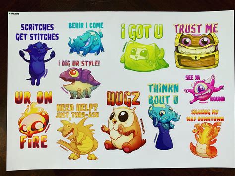 Art Dnd Monster Stickers Rdnd