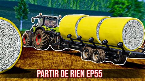 PARTIR DE RIEN 3 55 LES BOTTES DE COTON Farming Simulator 19