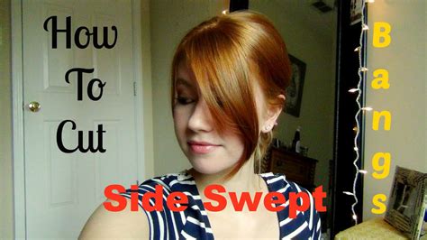 How To Cut Side Bangs Step By Step