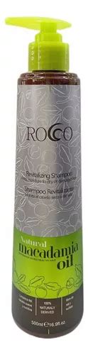 Shampoo Macadamia Oil 500 Ml Rocco Cuotas sin interés