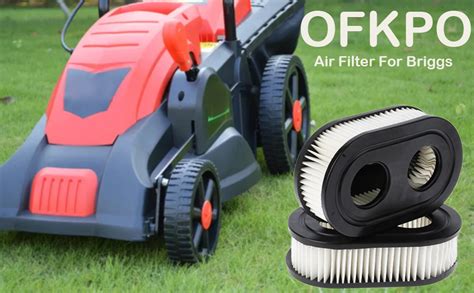 Ofkpo Pcs Filtre Air Pour Tondeuse Gazon Filtre Air Pour