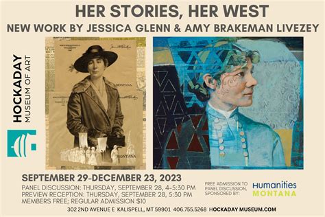 Her Stories Her West New Work By Jessica Glenn And Amy Brakeman