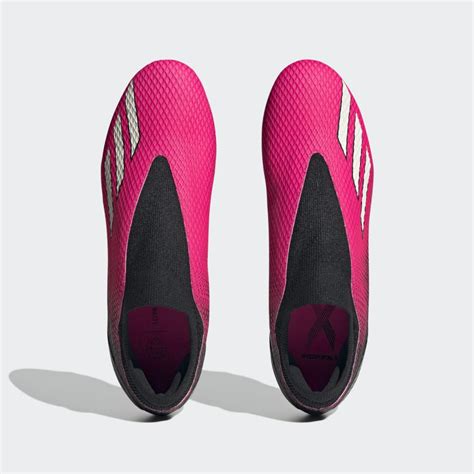 Adidas X Speedportal 3 Laceless Firm Ground Boots Pink Adidas ZA