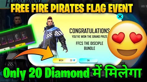 I GOT ALL RARE ITEMS IN NEW EVENT FFWS WISH EVENT FREE FIRE PIRATES