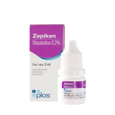 Zepiken 0 2 x 5 ml Solución Oftálmica Farmacias Ahumada