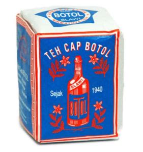 Teh Bubuk Cap Botol Bungkus Biru Bottle Brand Loose Tea Blue Pack G