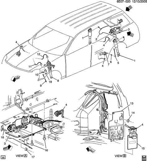 Exploring The Anatomy Of Cadillac Srx A Visual Parts Diagram