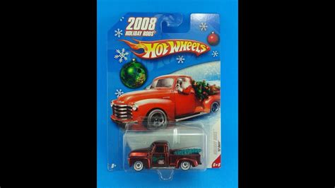 Revision Review 452 Hot Wheels 2008 Holiday Rods ´52 Chevy Youtube