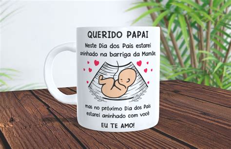 Caneca Pai De Primeira Viagem Elo Produtos Especiais