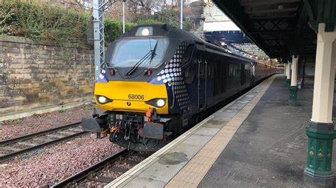 Scotrail Departing Edinburgh Waverley Heading For Glenrothes With