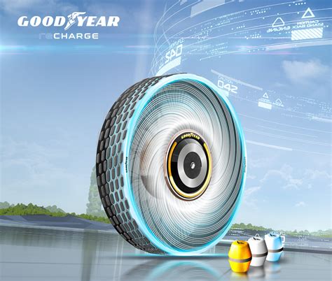 Goodyear S Biodegradable Concept Tire Regenerates Its Tread