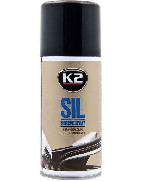 K2 SIL 100 SILIKON W SPRAYU DO USZCZELEK 150ml K634 za 8 22 zł z Łódź