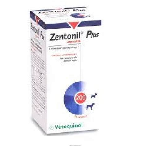 Zentonil Plus 200mg 20cpr Bugiardino Cod 920307360