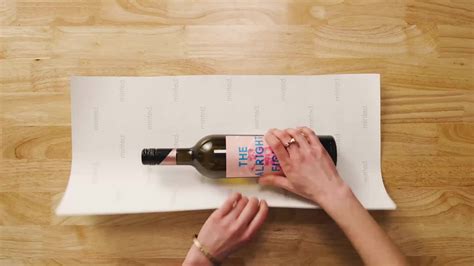 How To Wrap A Wine Bottle 3 Easy Gift Wrapping Techniques