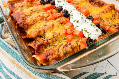 Healthy Chicken Enchilada Recipe Easy Casserole Remake My Plate