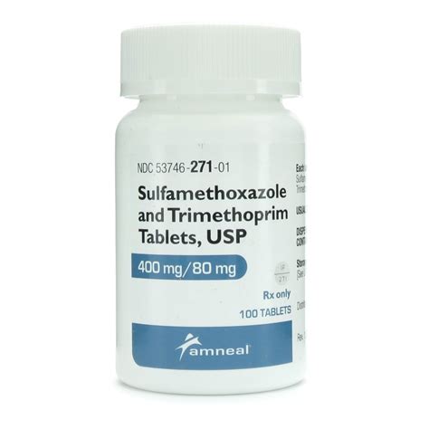 Sulfamethoxazoletrimethoprim 400mg80mg Tablets 100 Mcguff Medical