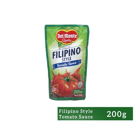 Del Monte Filipino Style Tomato Sauce 200g Citimart