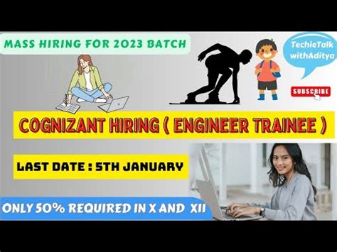 Breaking News Cognizant Hiring Batch Last Date Approaching