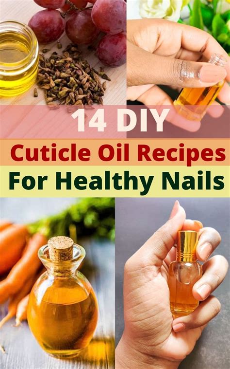 14 Diy Cuticle Oil Recipes For Beautiful And Healthy Nails Cuticle