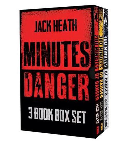 Minutes Of Danger 3 Book Boxed Set By Jack Heath Boxed Set