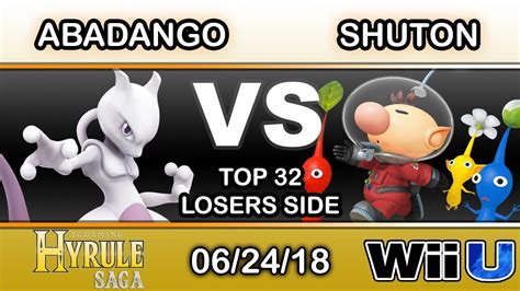 Hyrule Saga Abadango Mewtwo Vs Shuton Olimar Top 32 Losers