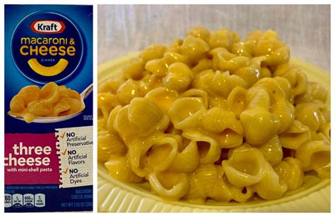 Kraft Macaroni And Cheese Shapes