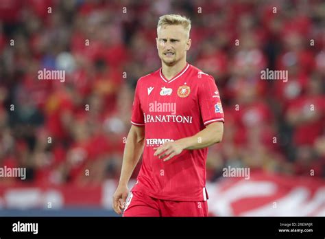 Bart Omiej Pawlowski Of Widzew Lodz Seen During Polish Pko Ekstraklasa