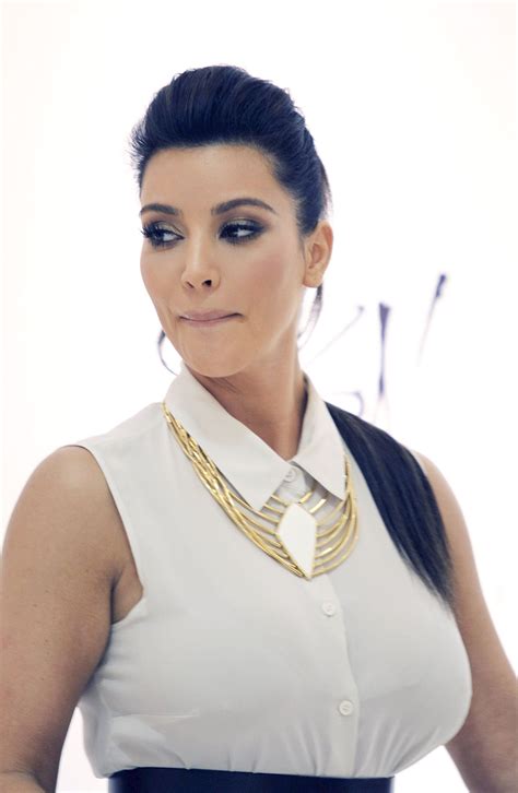 Kim Kardashian Promotes Her Belle Noel Jewelry Collection In Toronto