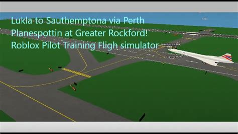 Flying From Lukla To Sauthemptona And Plane Spotting In Roblox Ptfs A