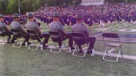 Ohio State Highway Patrol Troopers Stand In For Fallen Friend At Son S