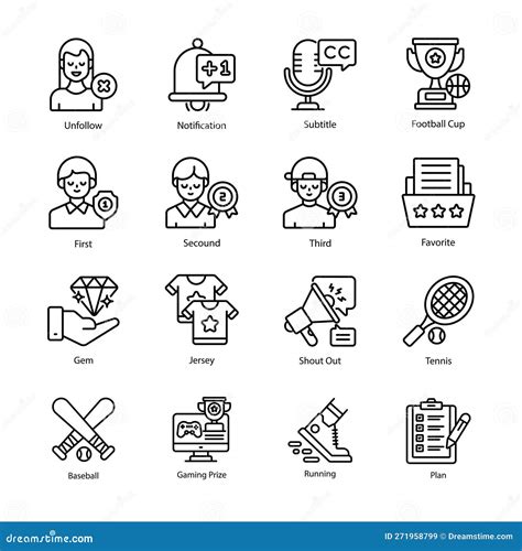 Gamification Vector Outline Icon Design Illustration Gamification