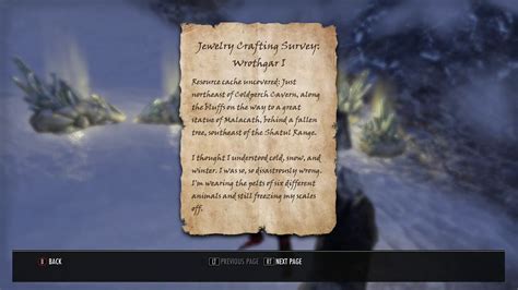 ESO Jewelry Crafting Survey Wrothgar 1 YouTube