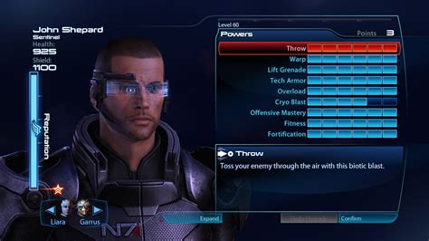 Mass Effect Legendary Edition Support Sentinel Guide Mass Effect