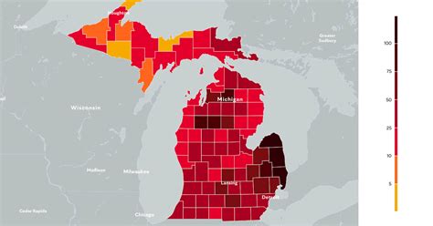 Michigan COVID-19 Map: Tracking the Trends