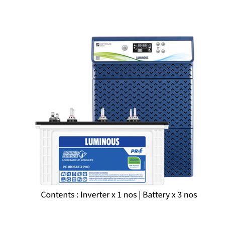 Buy Luminous Optimus 3800 3 5KVA 36V With Power Charge PC18054 TJ PRO