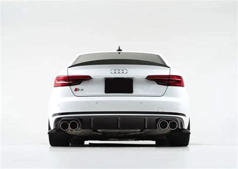 Ecs Tuning Gloss Black Rear Diffuser S4 B9