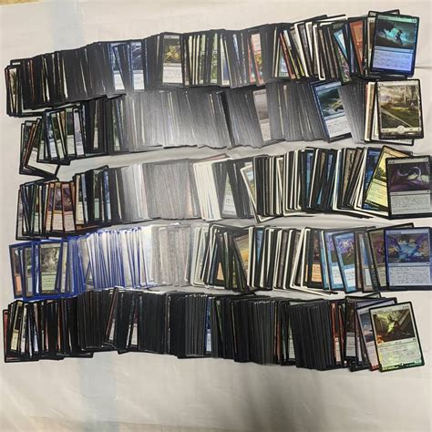 【傷や汚れあり】b906 マジックザギャザリング Mtg トレカ 大量まとめ売り 1300枚以上 引退品 トレーディングカードの落札情報詳細