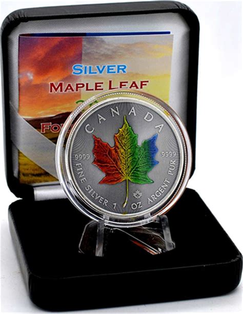 Four Season Edition Maple Leaf Oz Silber M Nze Kanada