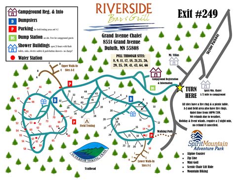 Mn National Forest Campground Map